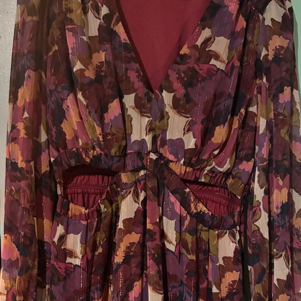 Sofia by Sofia Vergara Multicolor Long Sleeve Dress - Picture 3 of 5